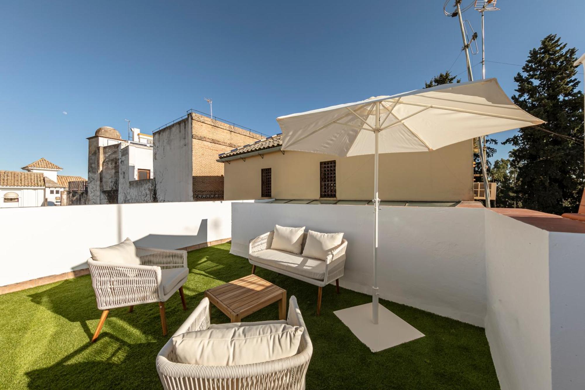 Apartmán Ohliving Justino Sevilla Exteriér fotografie